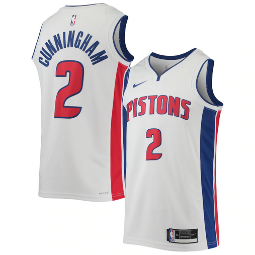 Cade Cunningham Nike Authentic Association Detroit Pistons Swingman Je
