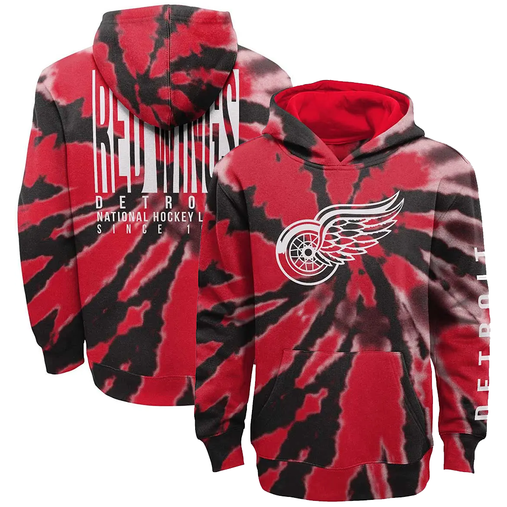 Outerstuff Star Shootout Hoodie - Detroit Red Wings - Youth - Detroit Red Wings - L