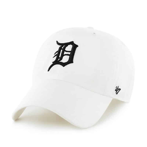 Detroit Tigers Starter Clean-Up Hitter Full-Snap Jacket - White/Navy
