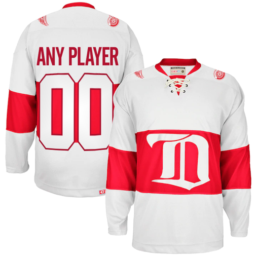 NHL DETROIT RED WINGS Men's S Embroidered Team Logo Hockey Jersey