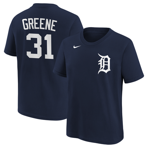 Riley Greene Detroit Tigers Nike Youth Name & Number T-Shirt - Navy Large