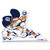 Authentic Street Signs Detroit Tigers Sliding Kitty Steel Magnet