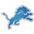 Detroit Lions Authentic Street Signs 12" Steel Logo Sign