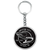 MI Culture Motor City Detroit Hood Ornament Keychain