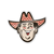 MI Culture Farmer Jack Acrylic Magnet