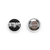 MI Culture Black Detroit Skyline Button