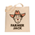 MI Culture Natural Farmer Jack Canvas Tote