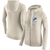 Nike Detroit Lions Women's Oatmeal Heather Gym Full Zip Hoodie