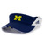 Adidas Michigan Wolverines Women's Team Color Softball Performance Visor