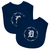 Baby Fanatic Detroit Tigers Navy 2-Pack Baby Bibs
