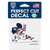 Detroit Tigers WinCraft Cooperstown Sliding Kitty 4" x 4" Perfect Cut Decal