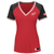 Detroit Red Wings Majestic Women's League Diva V-Neck T-Shirt - Red