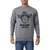 MI Culture Farmer Carbon Gray Jack Crew Neck Pullover Sweatshirt