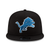Detroit Lions New Era Basic 9Fifty Snapback Hat - Black
