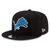 Detroit Lions New Era Basic 9Fifty Snapback Hat - Black