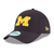 New Era Michigan Wolverines Navy 9Forty The League Adjustable Hat