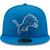 Detroit Lions New Era 59Fifty Basic Fitted Hat - Blue