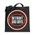 Detroit Bad Boys Basketball MI Culture Canvas Tote - Black
