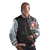 Starter Detroit Bad Boys Black Varsity Satin Full Snap Jacket