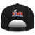 New Era Los Angeles Rams Black 9Fifty Super Bowl LVI Champions Parade Snapback Hat