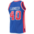 Bill Laimbeer Detroit Pistons Mitchell & Ness Youth 1988/99 Hardwood Classics Swingman Jersey - Royal