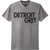 Detroit Grit MI Culture T-Shirt - Gray