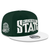 Michigan State Spartans New Era 2Tone Vault 9Fifty Snapback Hat - Green/White