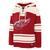 Moritz Seider Detroit Red Wings 47 Brand Player Lacer Pullover Hoodie - Red