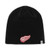 47 Brand Detroit Red Wings Black Basic Beanie