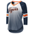 Detroit Tigers G-III 4Her Women's Lead Off 3/4 Sleeve T-Shirt - Navy