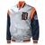Detroit Tigers Starter Force Play Varsity Satin Jacket - Gray