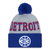Detroit Pistons New Era 2023-24 Tip Off Cuffed Knit Hat - Gray