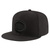 Detroit Bad Boys Basketball MI Culture Blackout Snapback Hat - Black