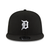 Detroit Tigers New Era Basic 9Fifty Snapback Hat - Black
