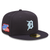 Detroit Tigers New Era Cloud Under 59Fifty Fitted Hat - Navy