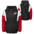 Detroit Red Wings Outerstuff Youth Stadium Windbreaker Full Zip Jacket - Black