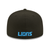 Detroit Lions New Era 59Fifty Fitted Hat - Black