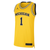 Michigan Wolverines Jordan Brand #1 Limited Basketball Jersey - Maize