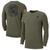 Michigan State Spartans Nike Military Pack Long Sleeve T-Shirt - Olive