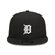 Detroit Tigers New Era Evergreen Classic Trucker 9FIFTY Snapback Hat - Black