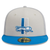 Detroit Lions New Era 2023 Sideline Historic 59Fifty Fitted Hat - Cream/Blue
