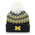 Michigan Wolverines ’47 Women's Elsa Cuffed Knit Hat - Navy