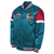Detroit Pistons Mitchell & Ness Youth Full Snap Satin Jacket - Teal
