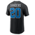 Barry Sanders Detroit Lions Nike Name and Number T-Shirt - Black