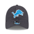 Detroit Lions New Era Core Classic 9TWENTY Adjustable Hat - Graphite