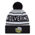 Michigan Wolverines New Era Vault Logo Evergreen Knit Hat - Navy