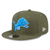 Detroit Lions New Era 9FIFTY Snapback Hat - Olive