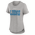 Detroit Lions Nike Women's Wordmark Legend T-Shirt - Dark Gray Heather