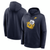 Michigan Wolverines Nike Legacy Logo Club Pullover Hoodie - Navy