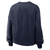 Michigan Wolverines Jordan Brand Women's Oversized Logo Pullover Sweatshirt - Navy